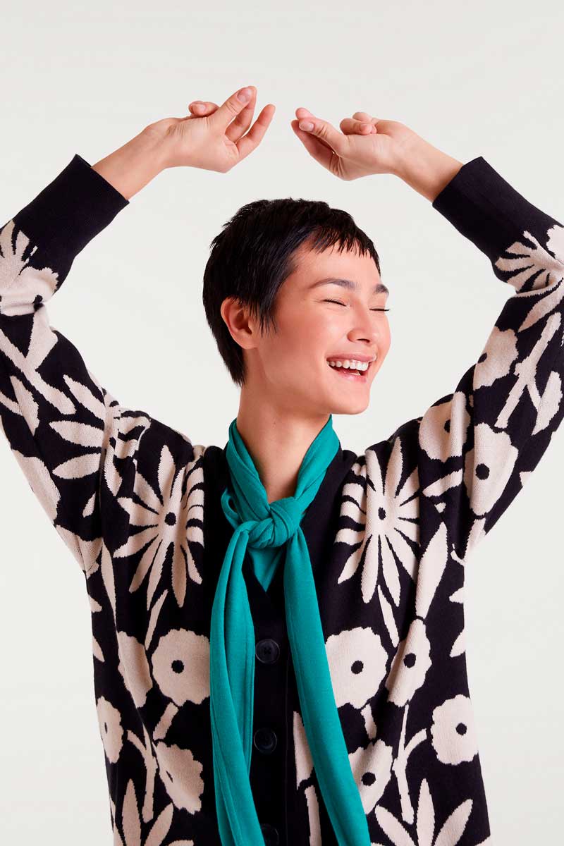 Flowers Cardigan