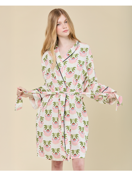 Katie Kime Lounge Robe- Summer Bouquet
