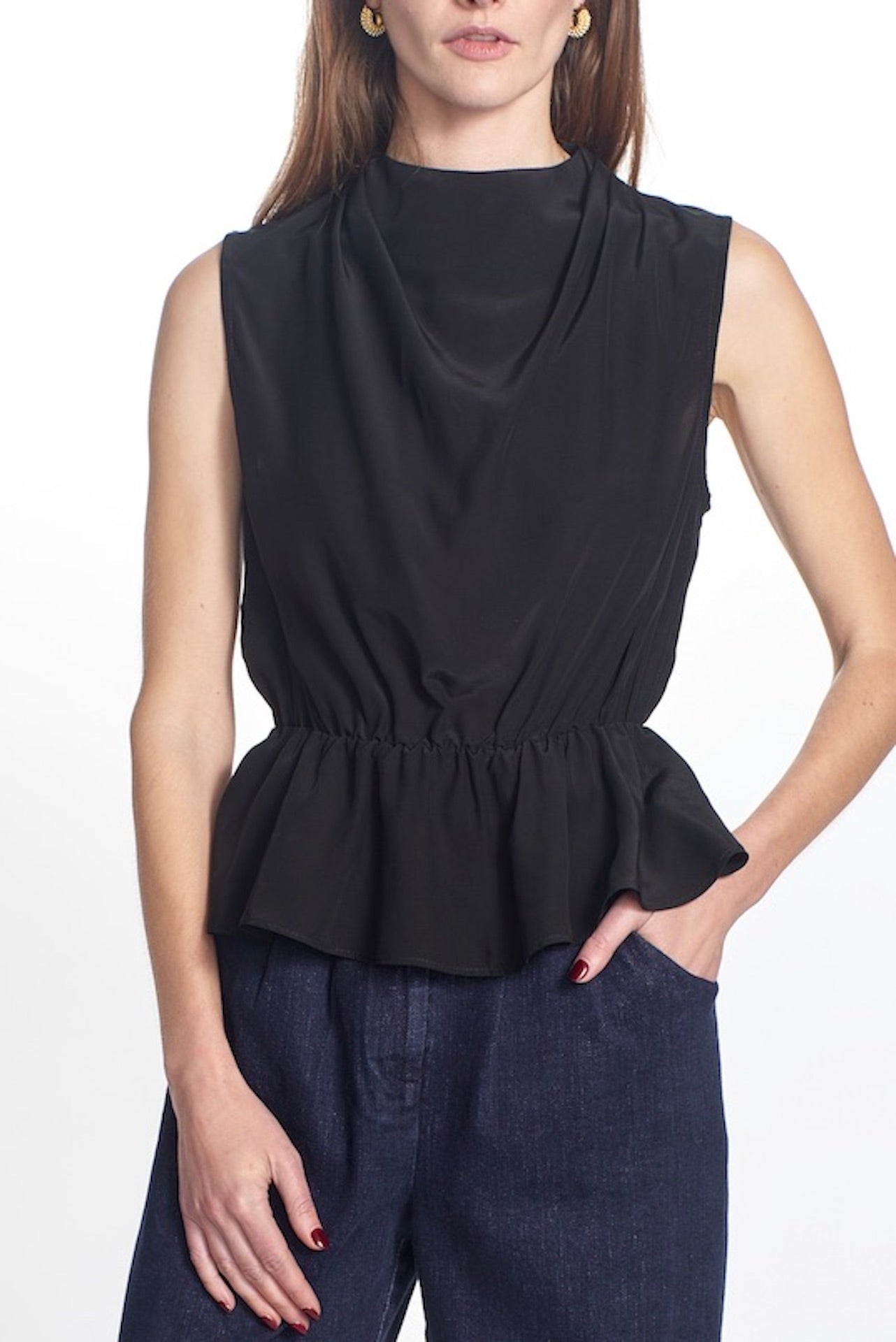 Luz Top- Black