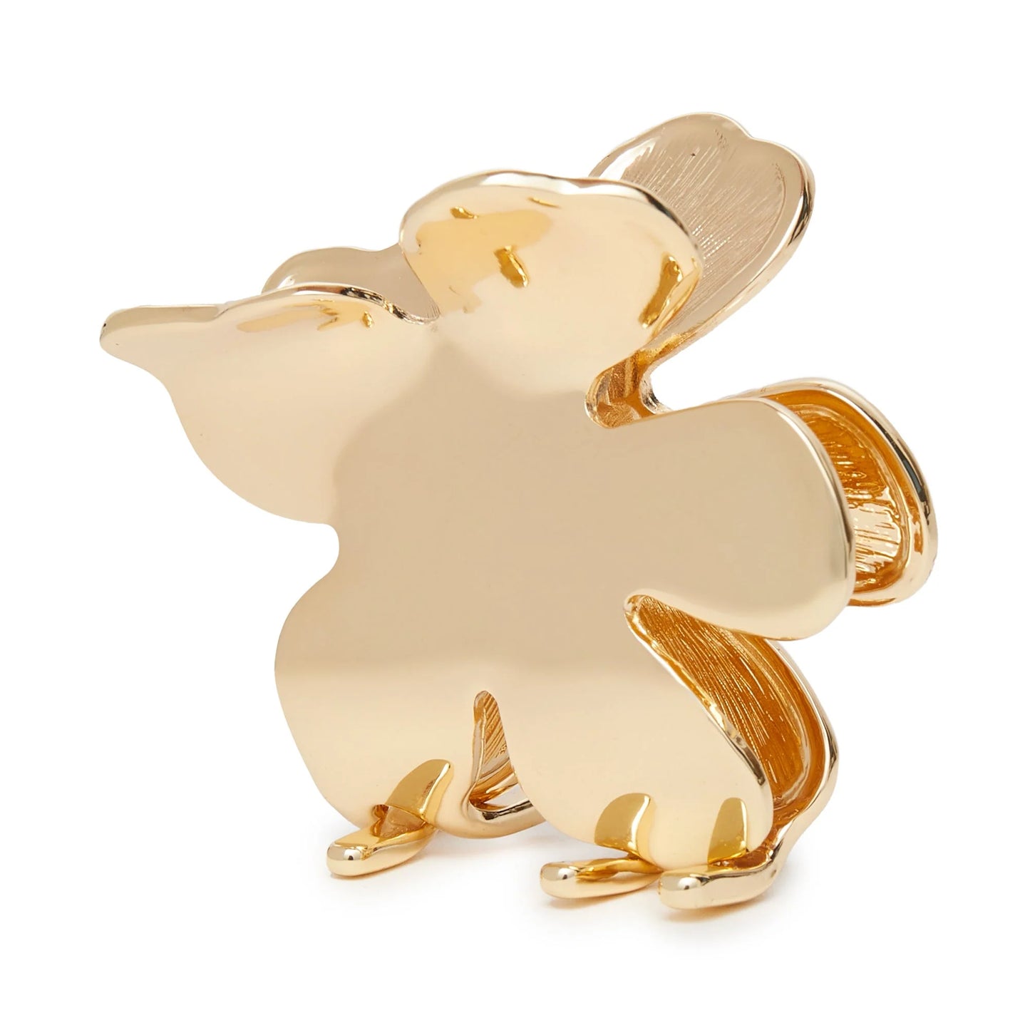 Gold Lily Claw Clip