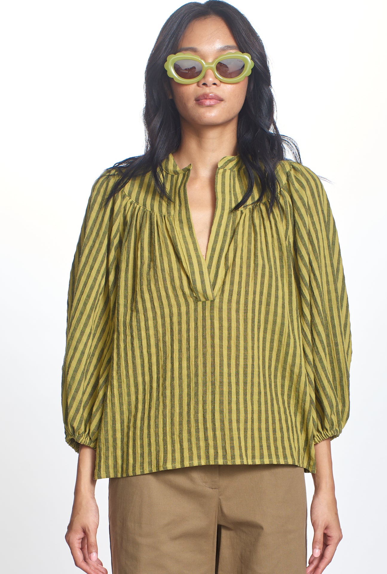 Corinne Top- Olive