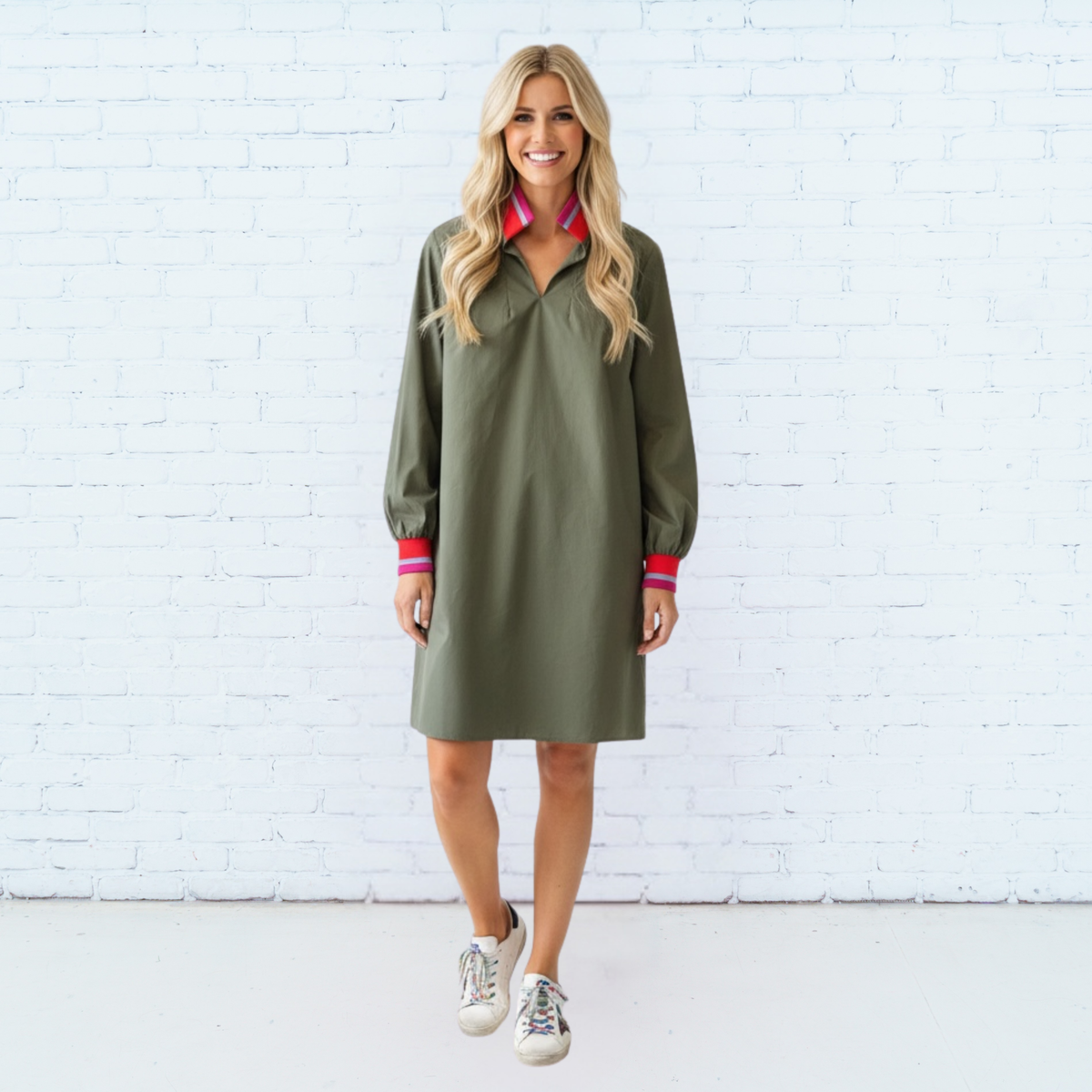 Reece Dress- Olive