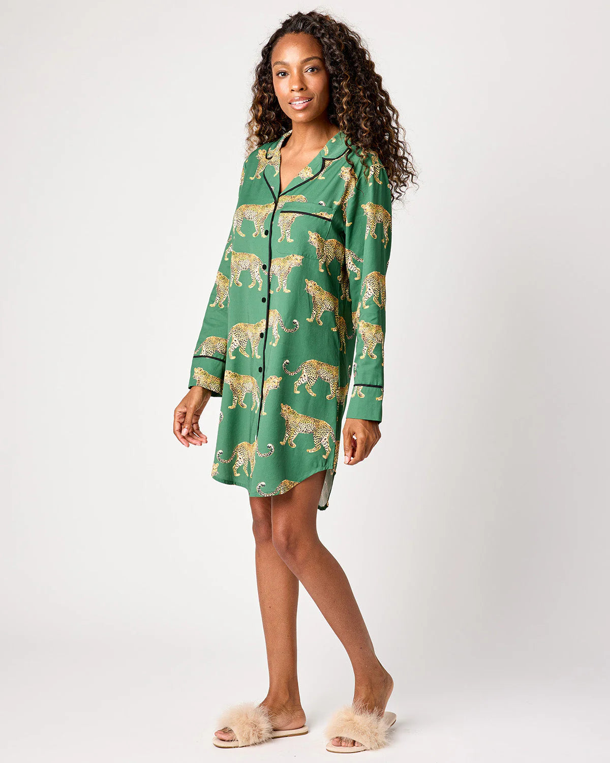 Katie Kime Cheetah Sleep Shirt