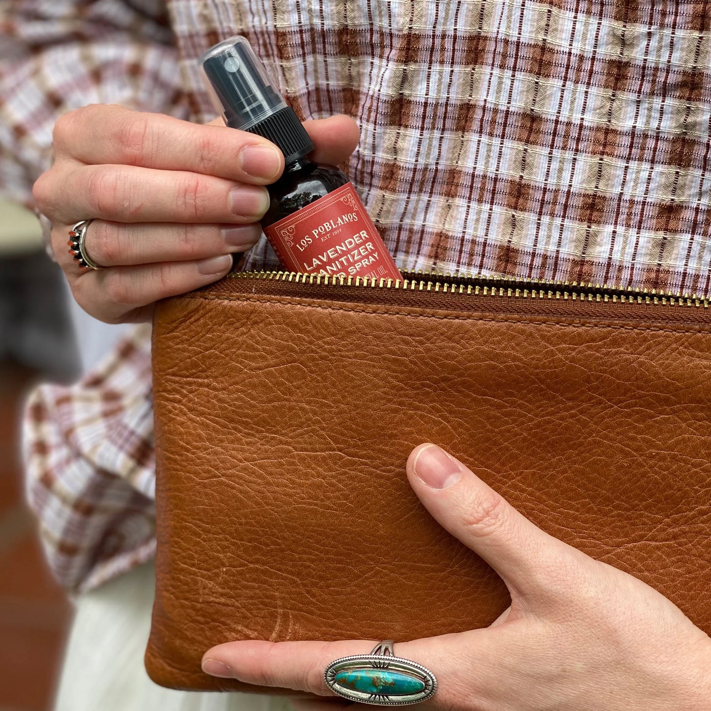 Lavender Sanitizer Hand Spray- 1 oz