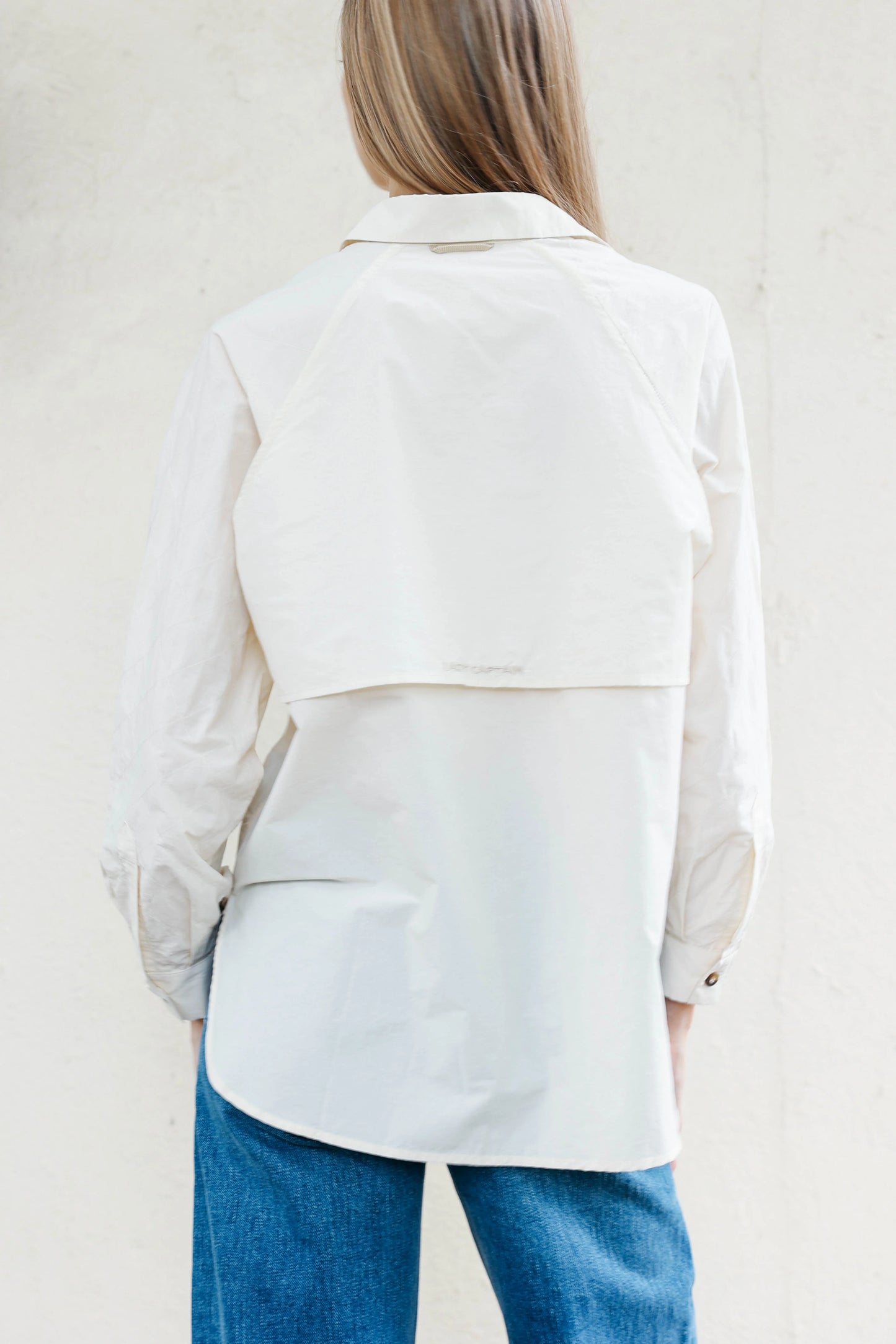 Aunt Beth's Ranch Shirt- Ivory