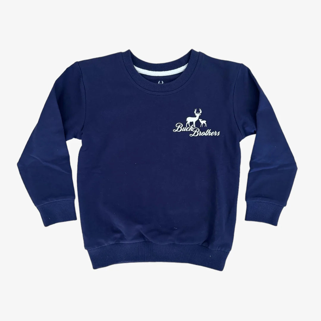 Children's Classic French Terry Pullover- The Blind