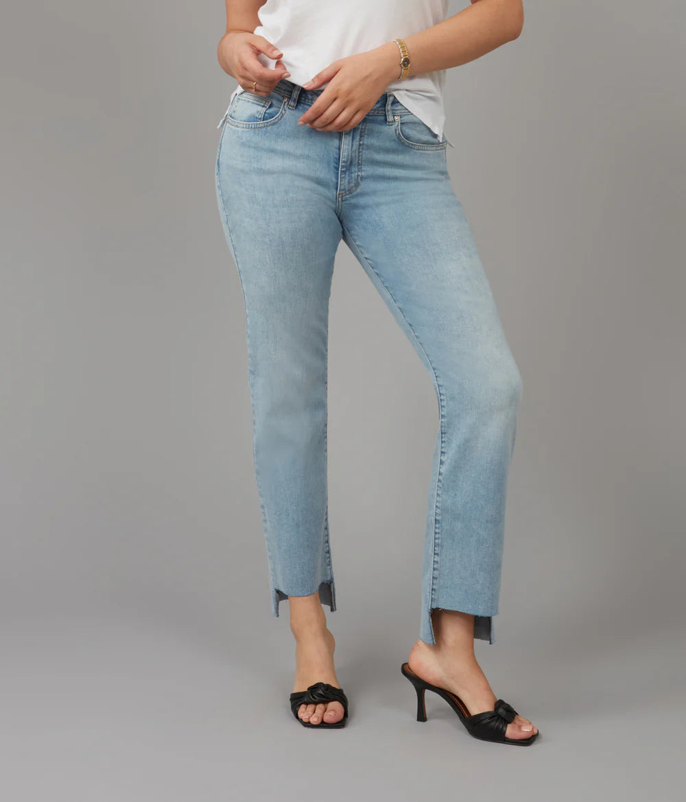 Jasper Mid Rise Straight Jean- True Denim
