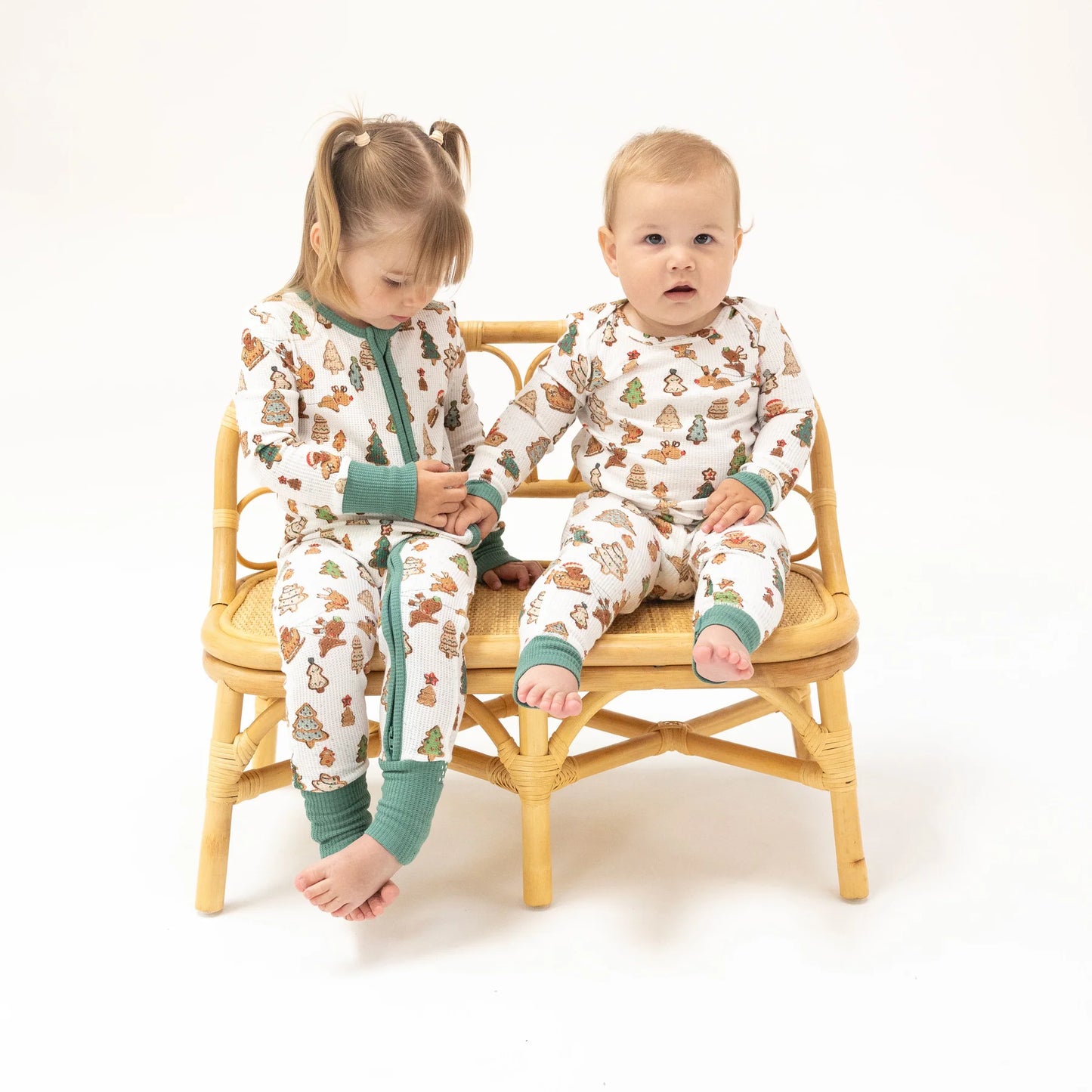 Loungewear Set- Gingerbread Sleigh Ride