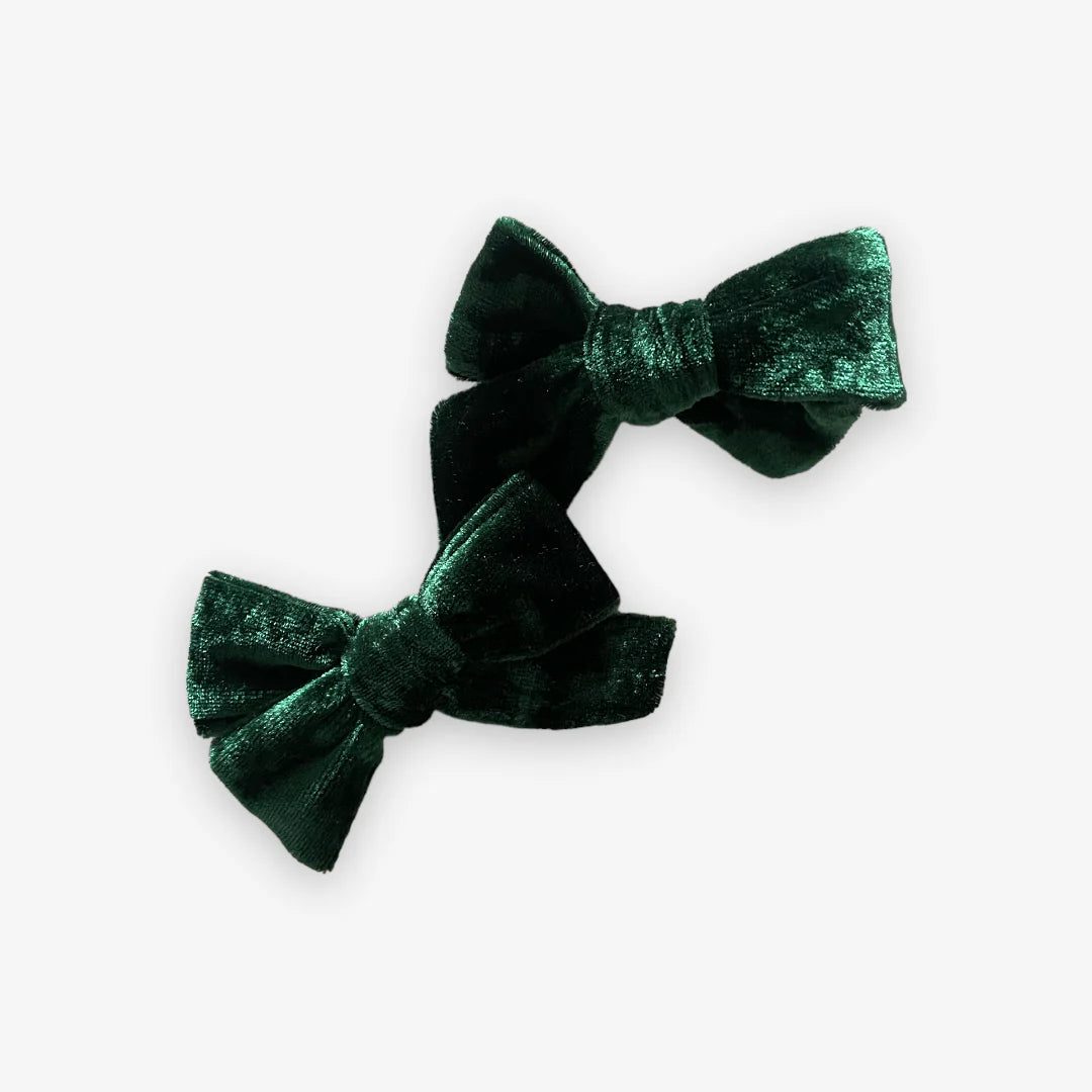 Pinwheel Bow on Clip Set