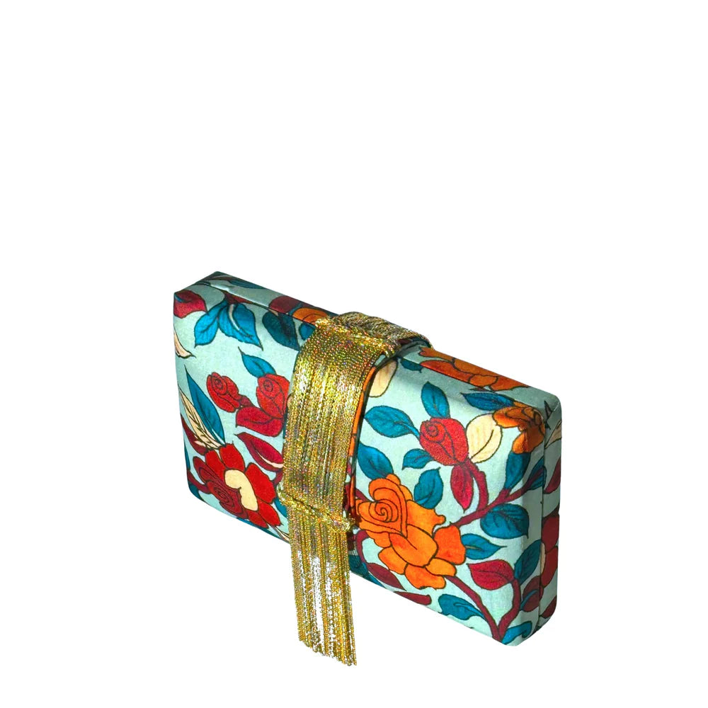 Eden Fringe Clutch by Simitri