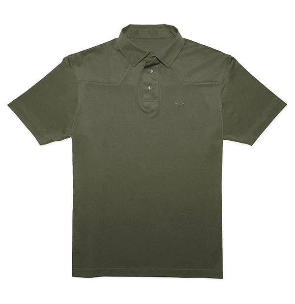Modern Western Polo- Agave Green