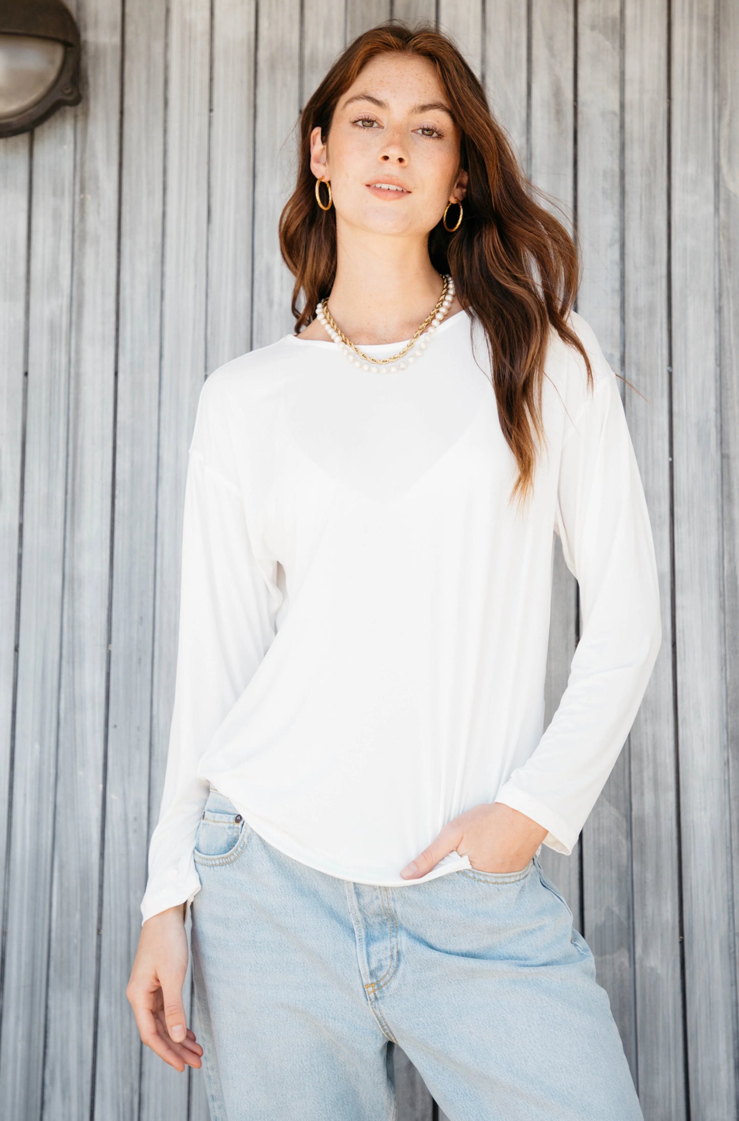 Little Bay Sun Shirt SPF 50+- Ivory