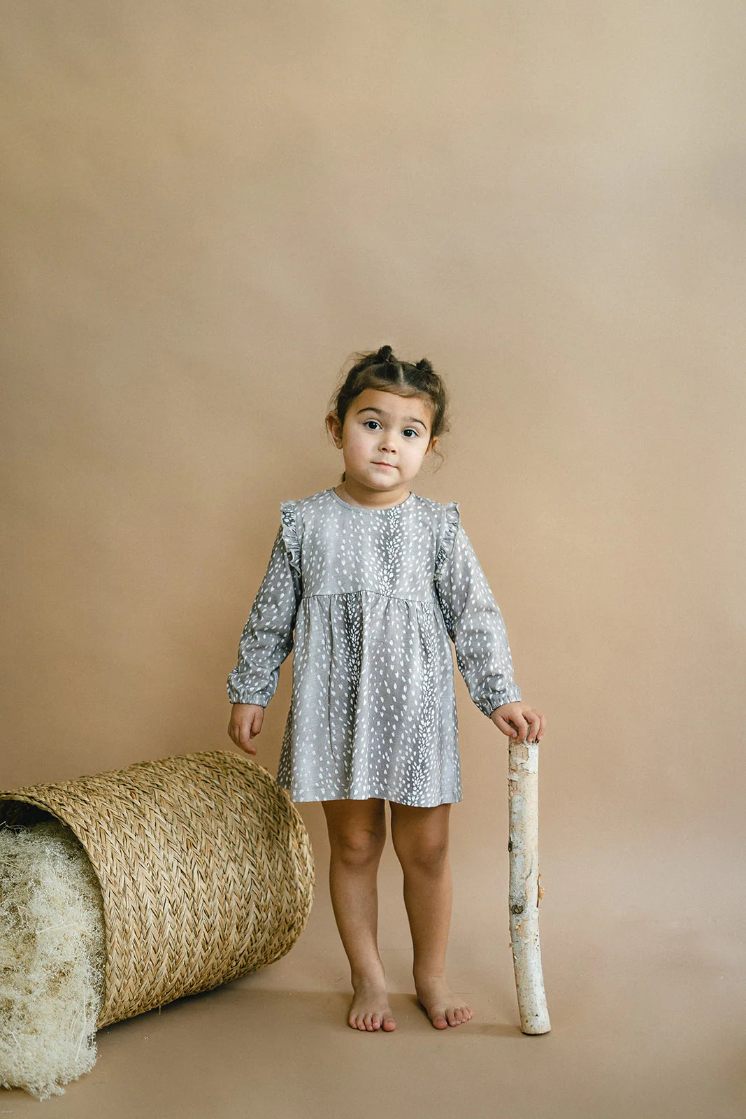 Girls Cora Dress- As the Deer