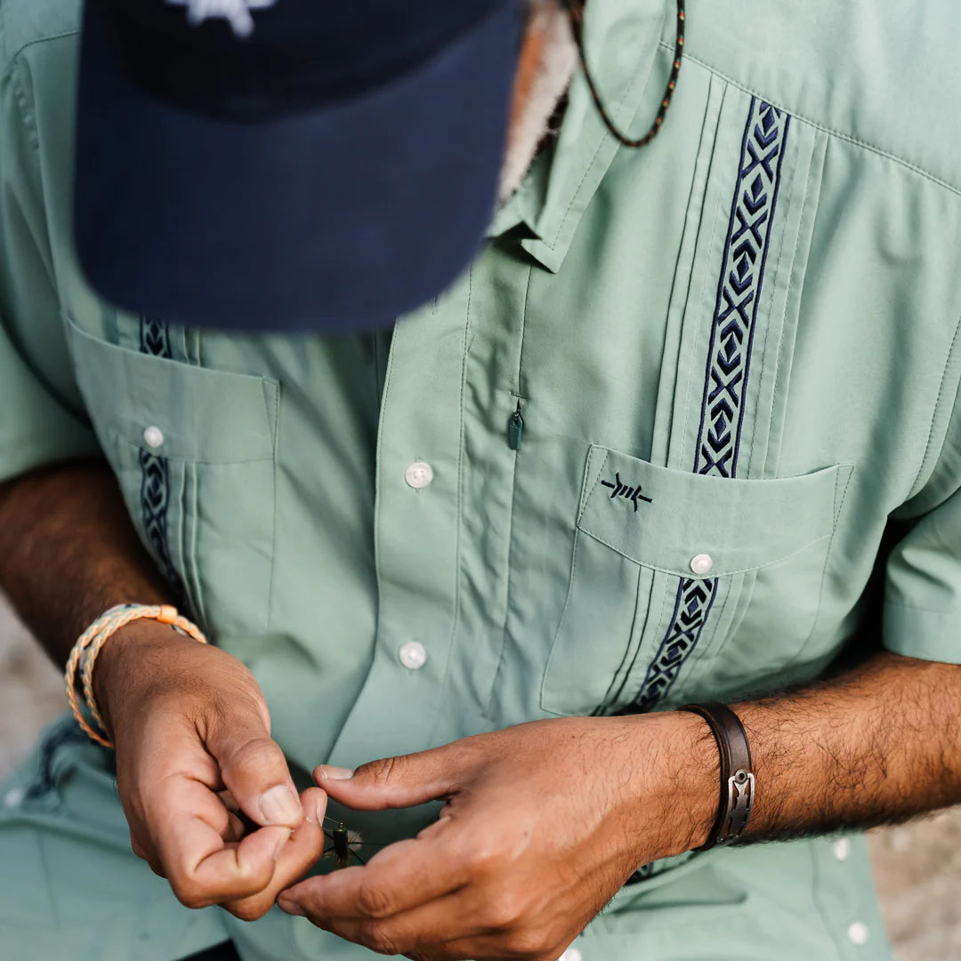 Guayabera Libre- Marea Blue