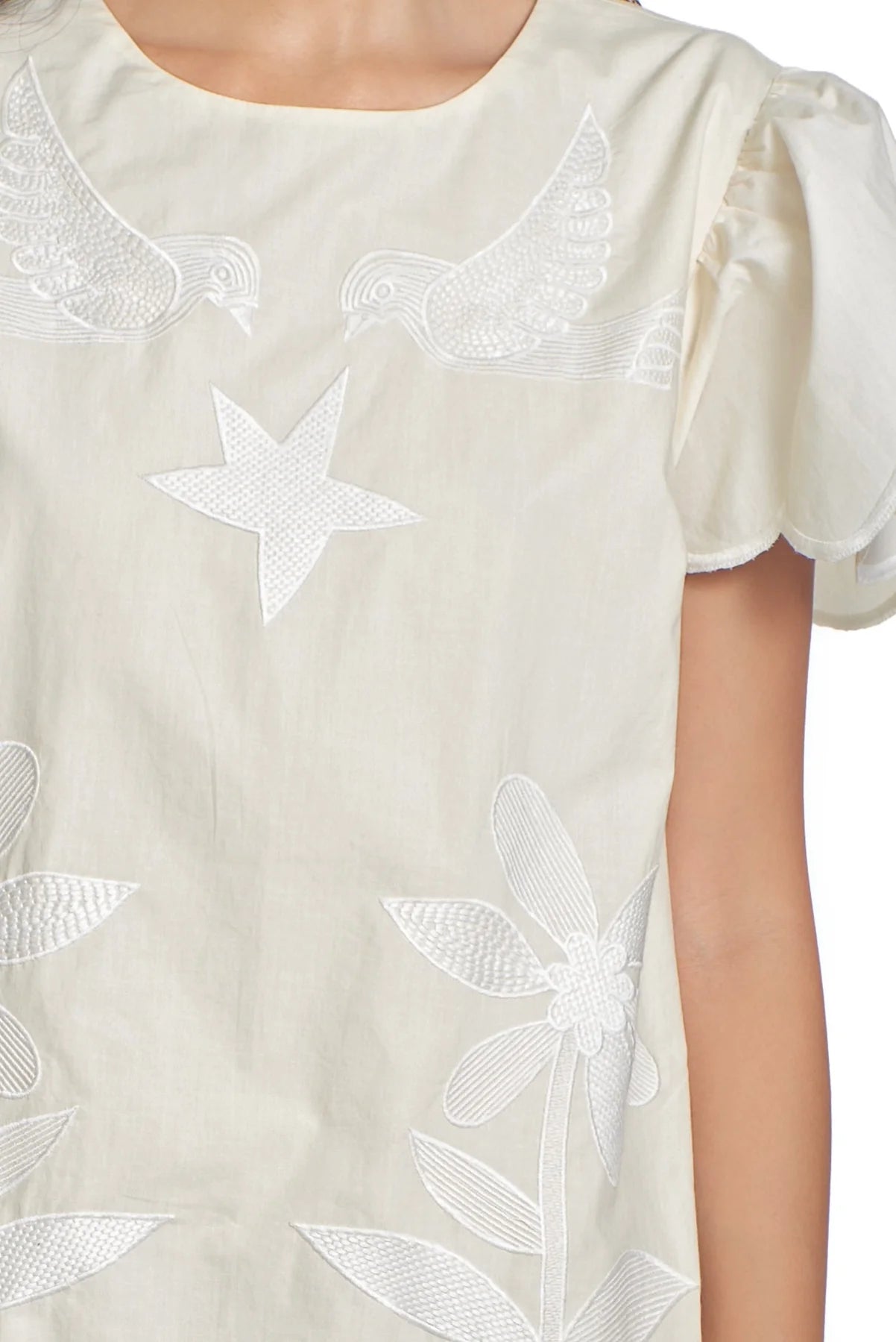 The Tracey Dress- Bone