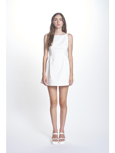 Arden Dress- White