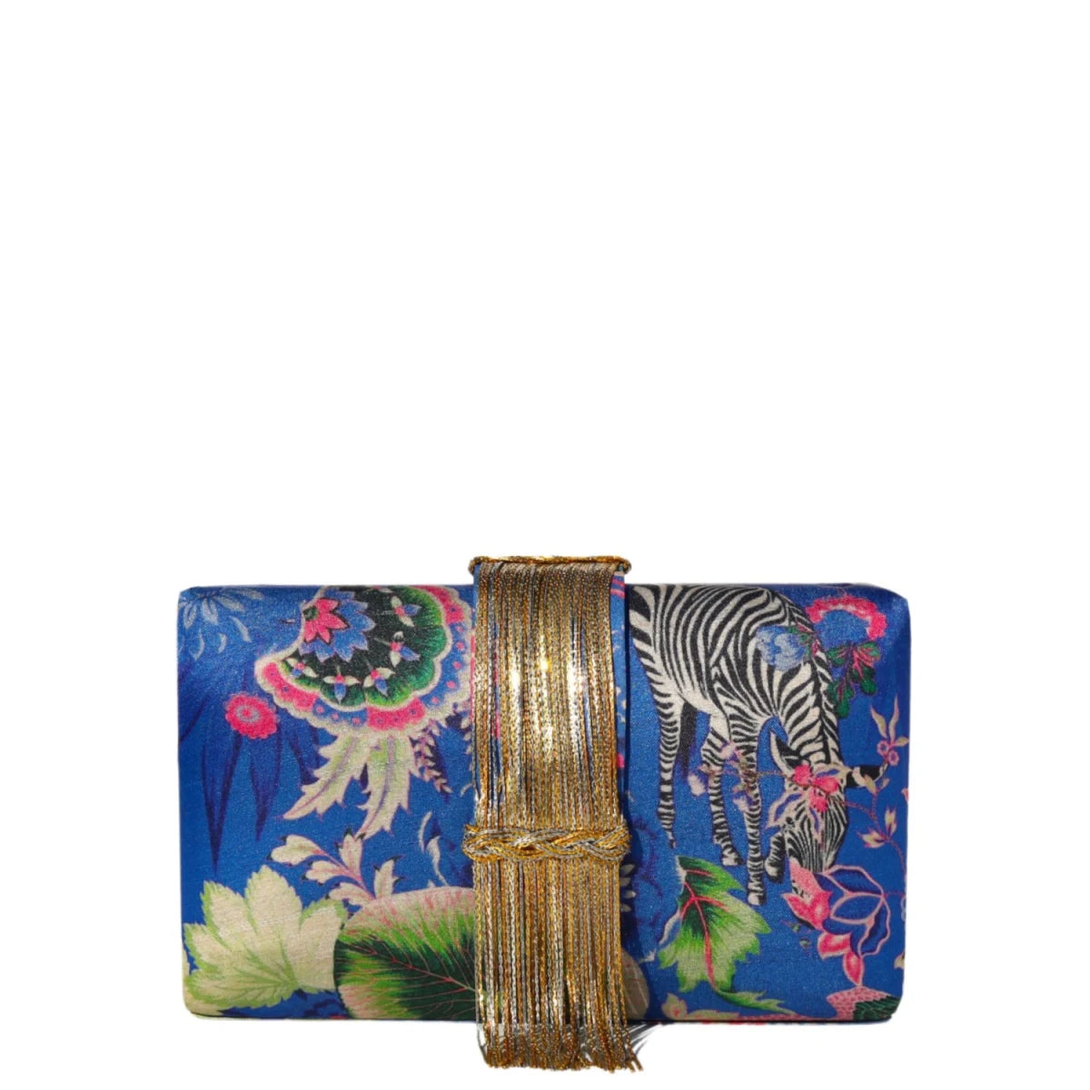 Safari Fringe Clutch