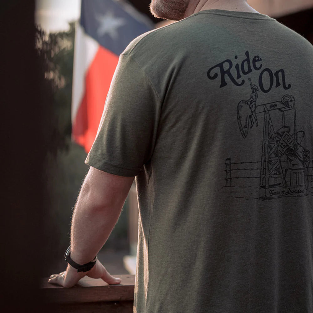 Heritage Printed Tee- Ride On