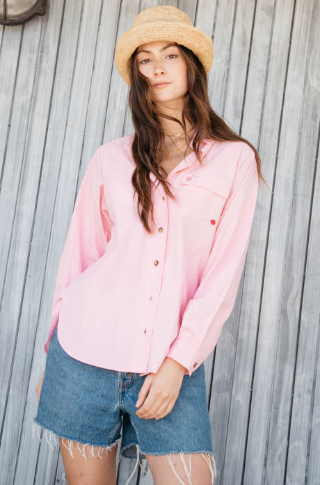 The Captain Shirt- Pink