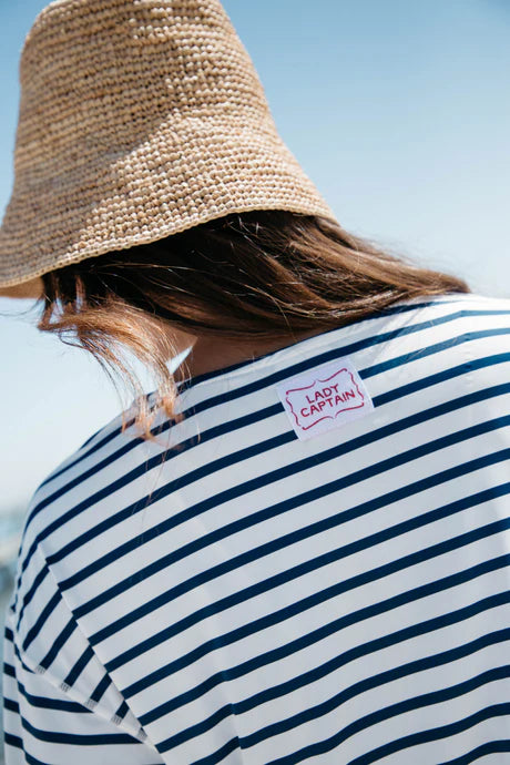 Little Bay Sun Shirt SPF 50+ Navy Stripe