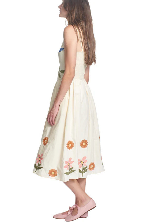 Calista Dress- Bone