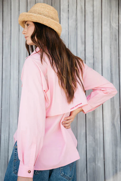 The Captain Shirt- Pink