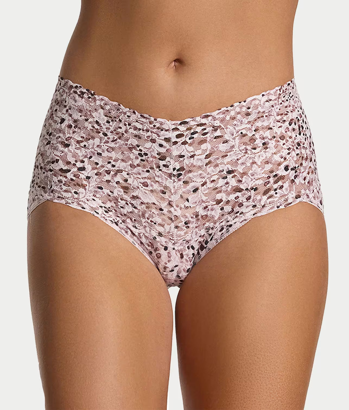 Plus Size Retro V-Kini- Unconventional White