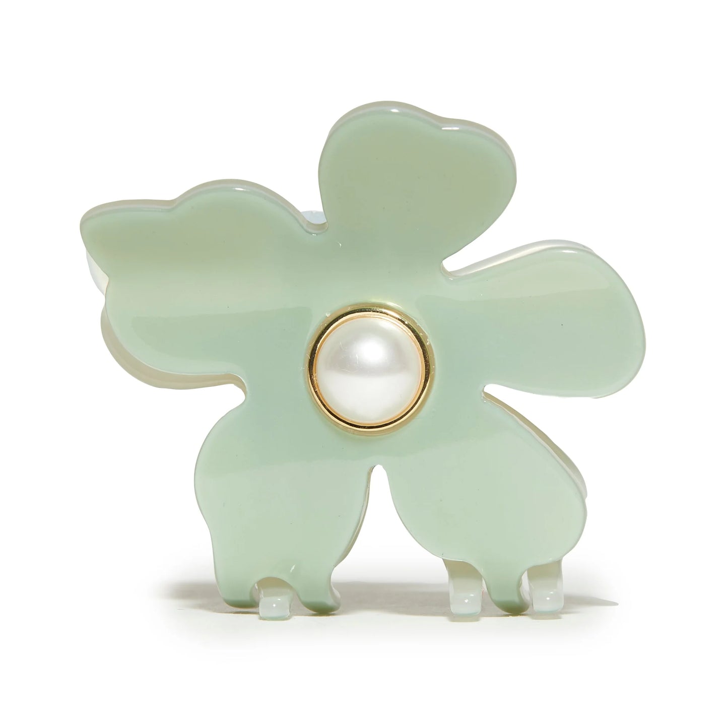 Lily Claw Clip w/ Pearl