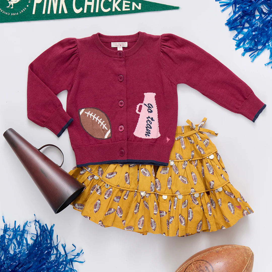 Girls Constance Sweater- Go Team