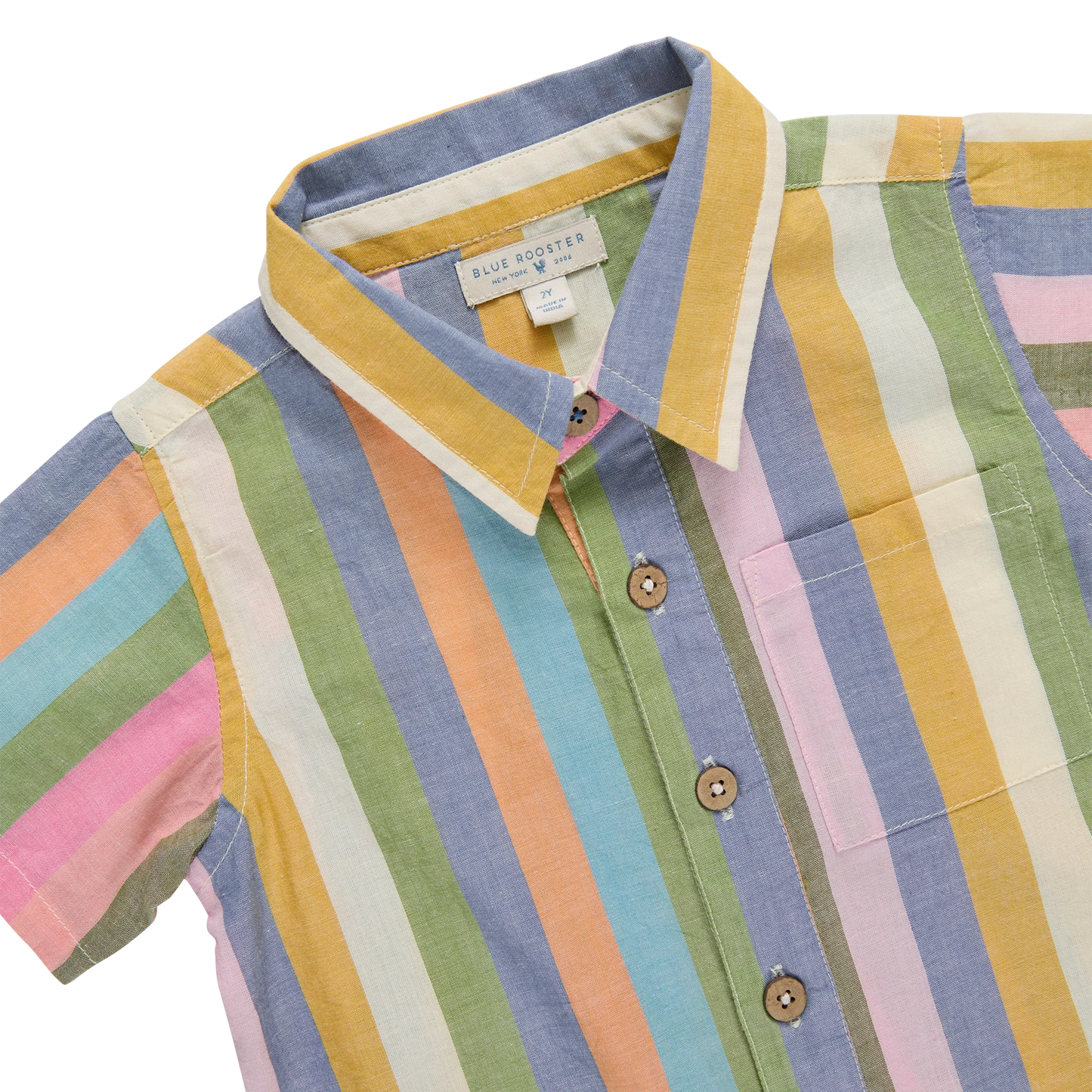 Boys Jack Shirt- Parade Stripe