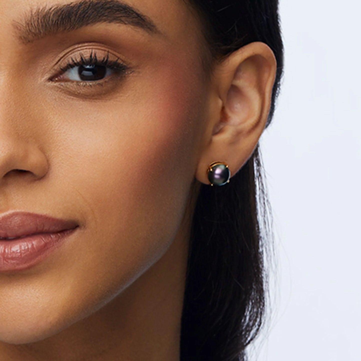 Tahitian Ashford Pearl Stud Earrings