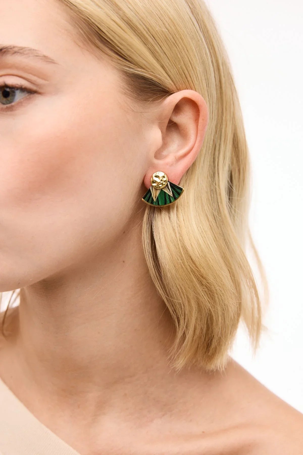 Vanessa Fan Earring