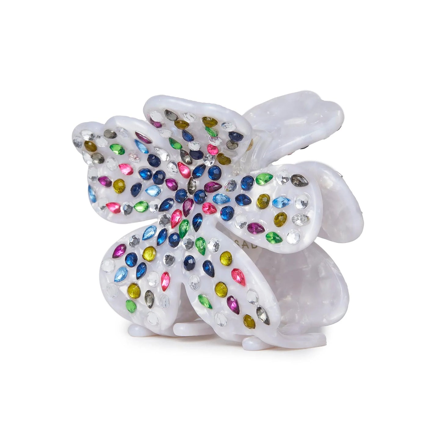 Mother of Pearl Rainbow Lily Claw Clip