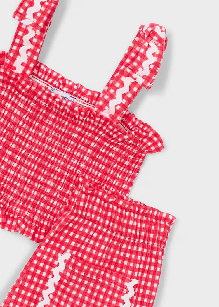 Girls Poppy Smocked Set