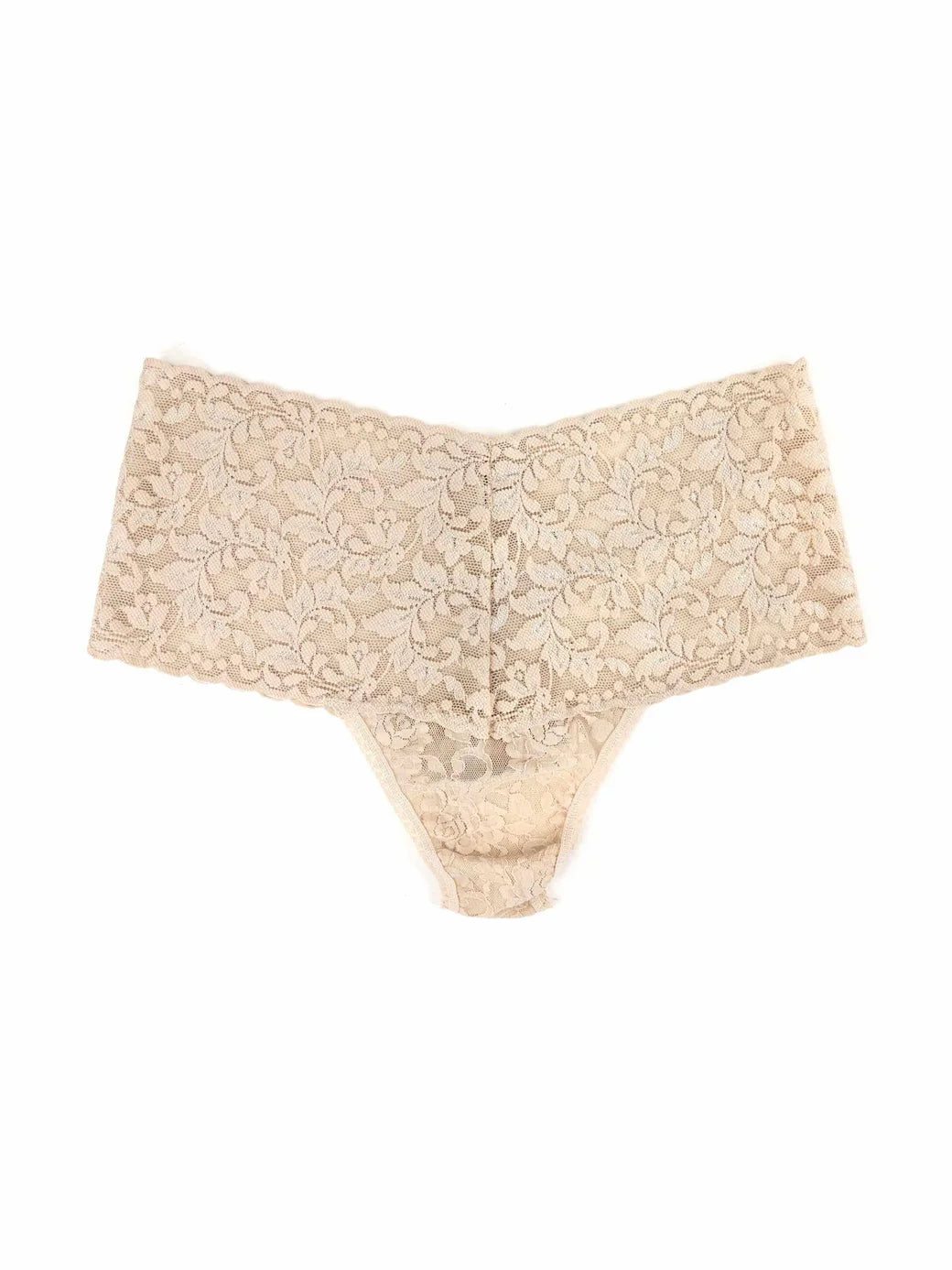 Plus Size Retro Thong- Chai