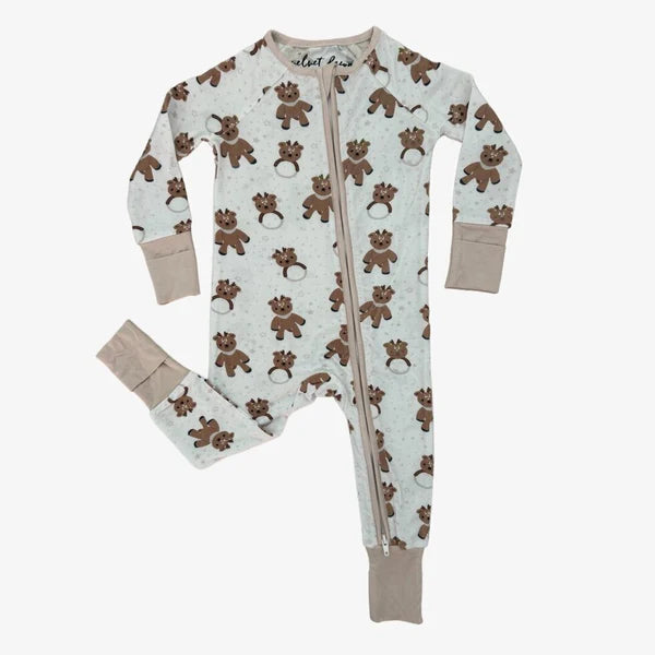 Bamboo Zipper Pajama- Velvet the Lovie