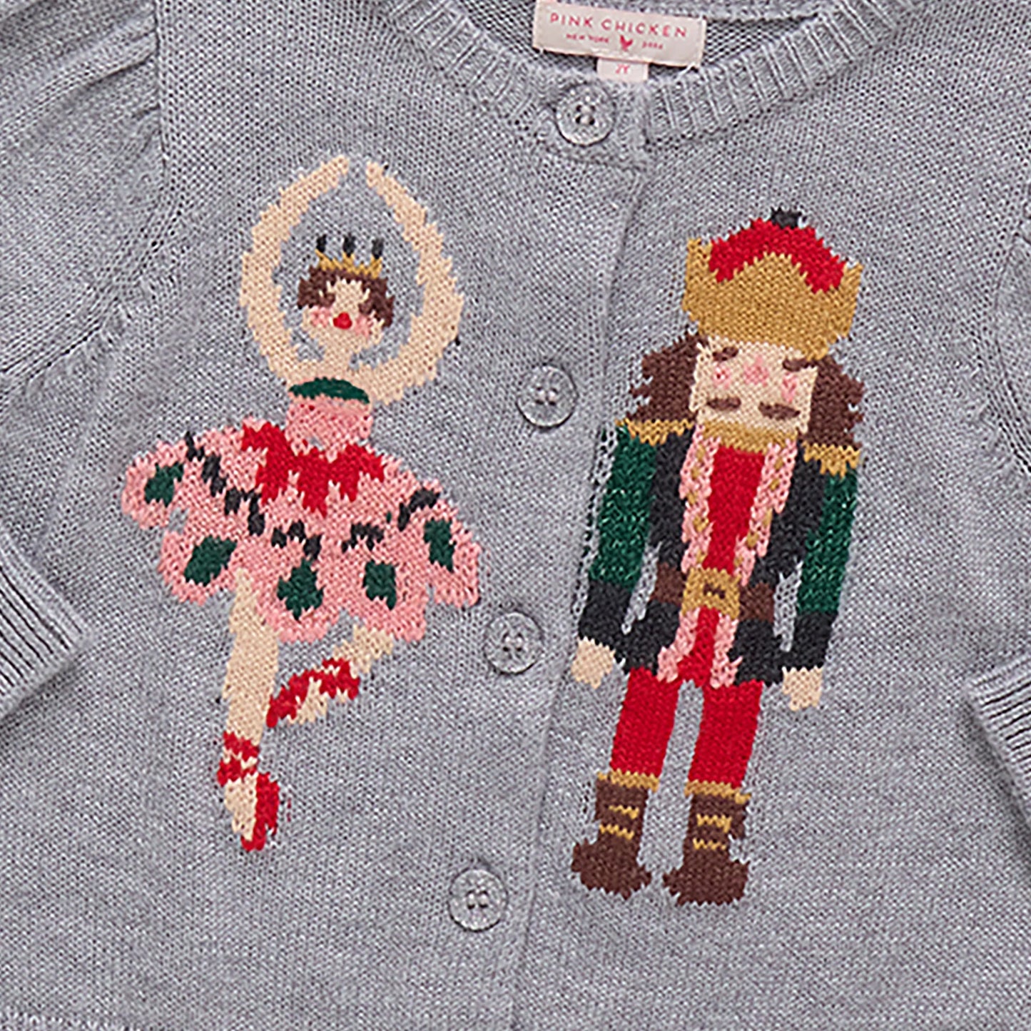 Girls Constance Sweater- Nutcracker