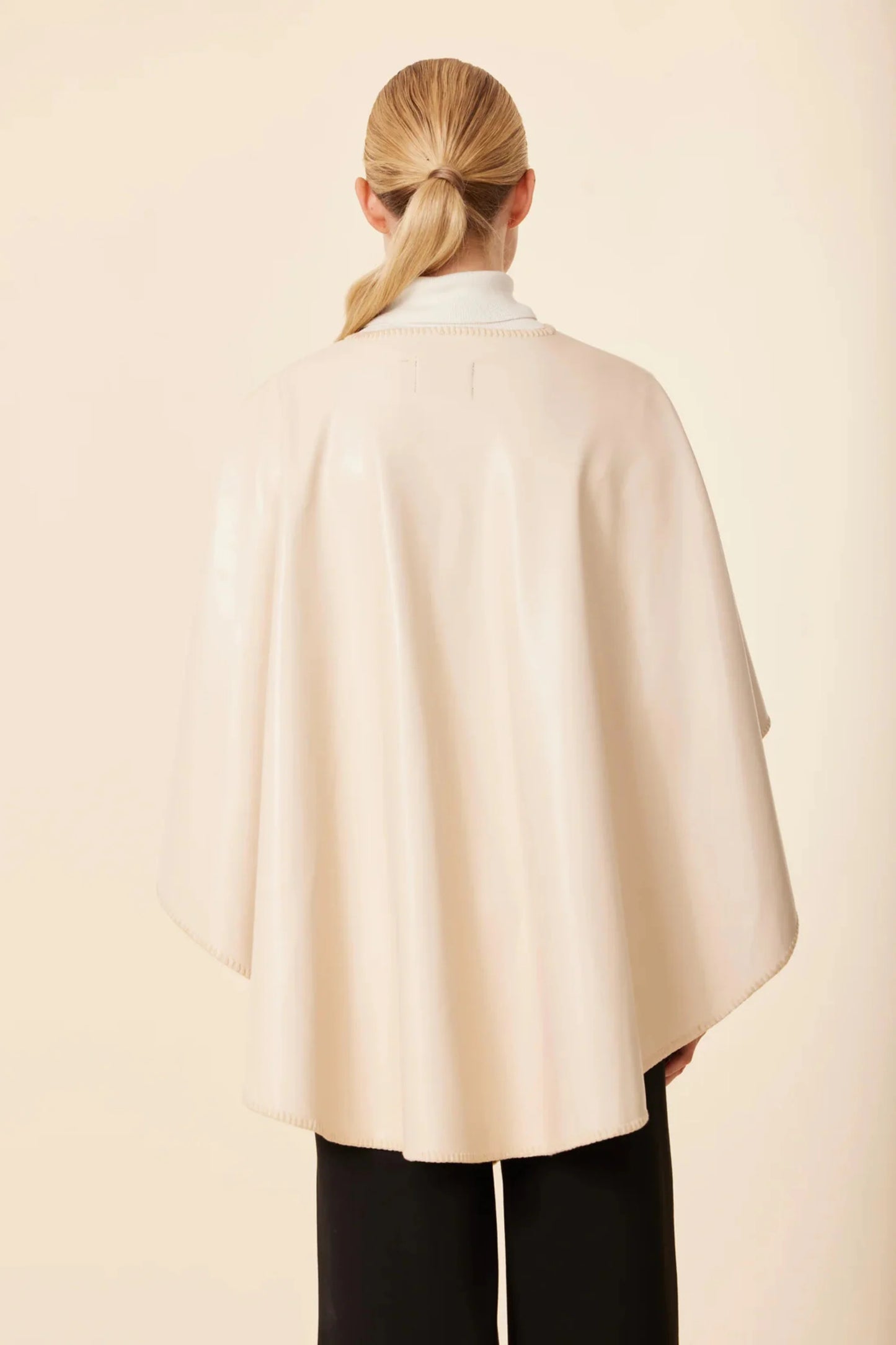 Vegan Leather Wrap- Bone