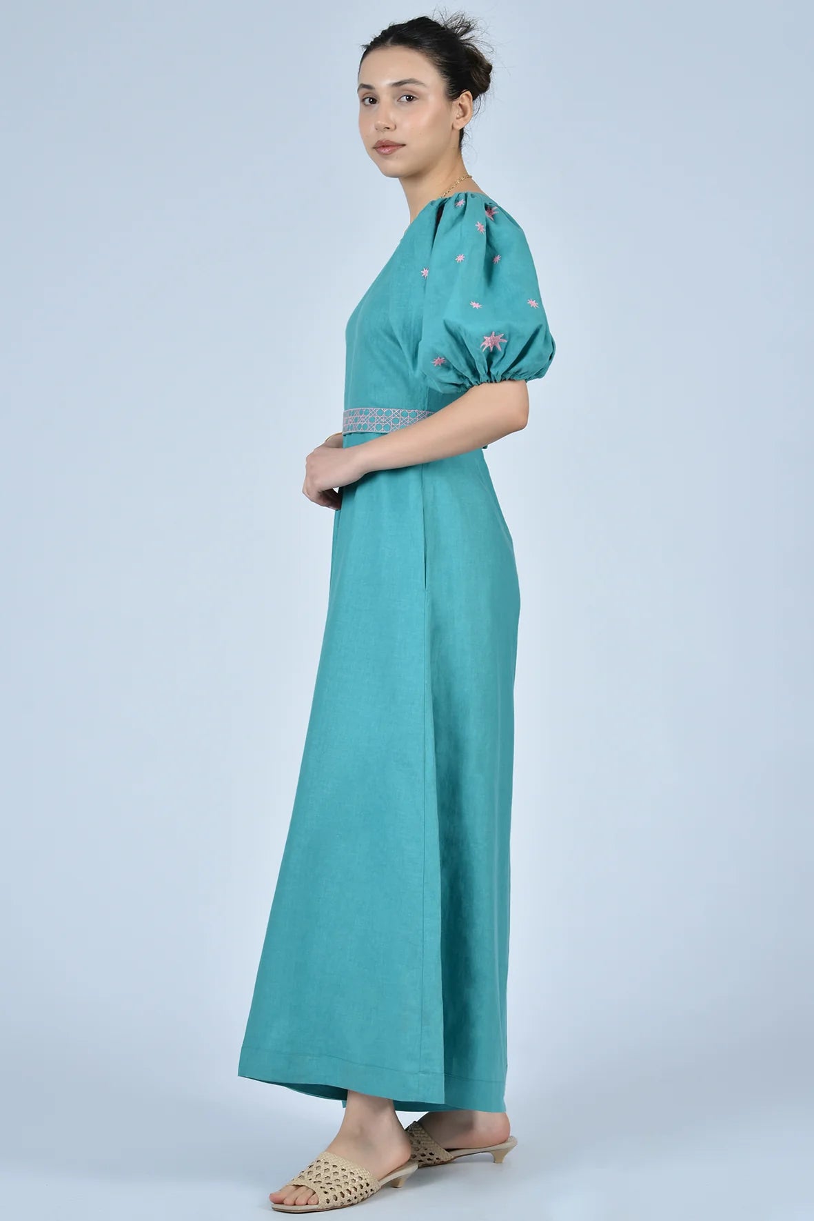 Valley Dress- Teal