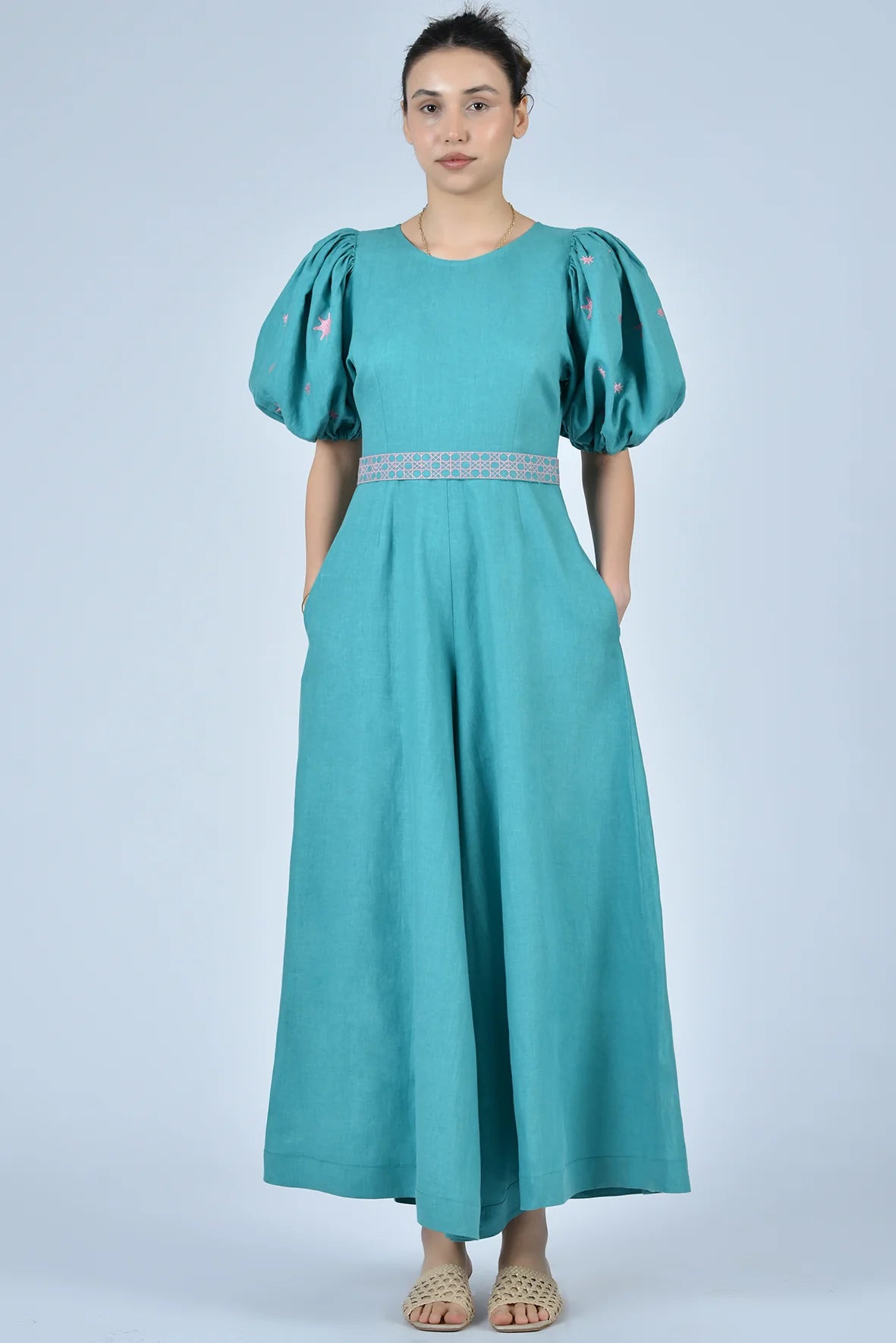 Valley Dress- Teal