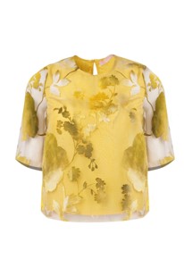 Meadow Magic Top- Yellow