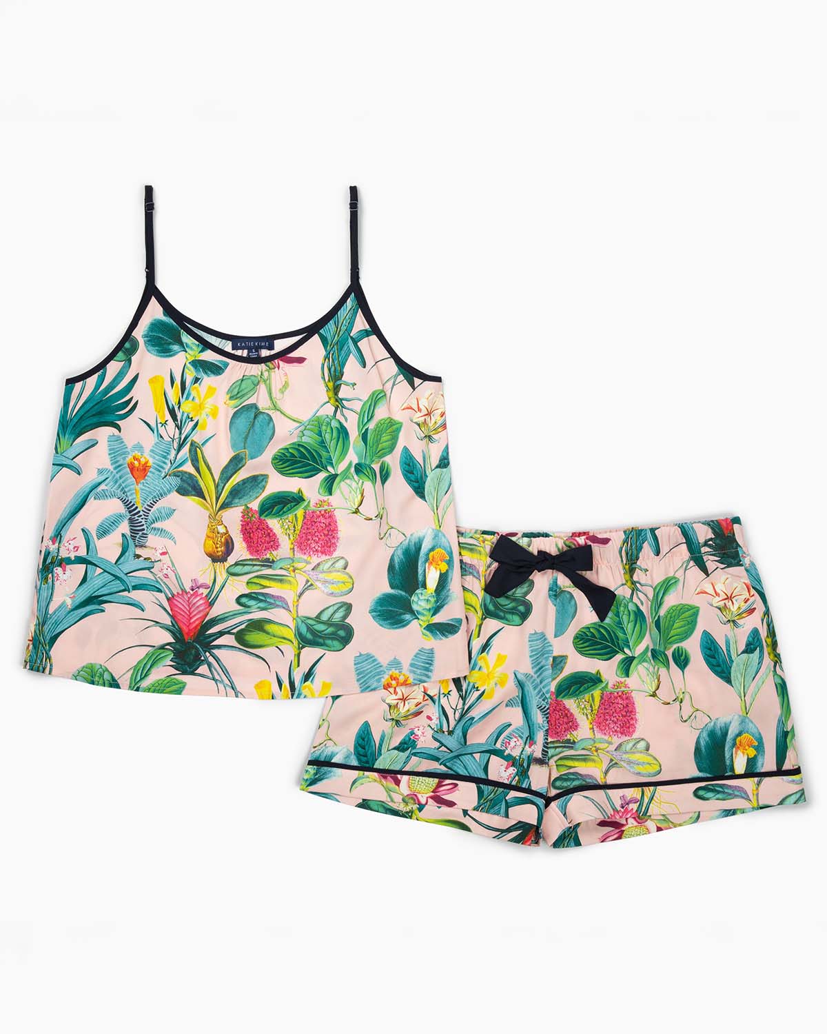 Katie Kime Lisse Cami Shorts Set- Pink