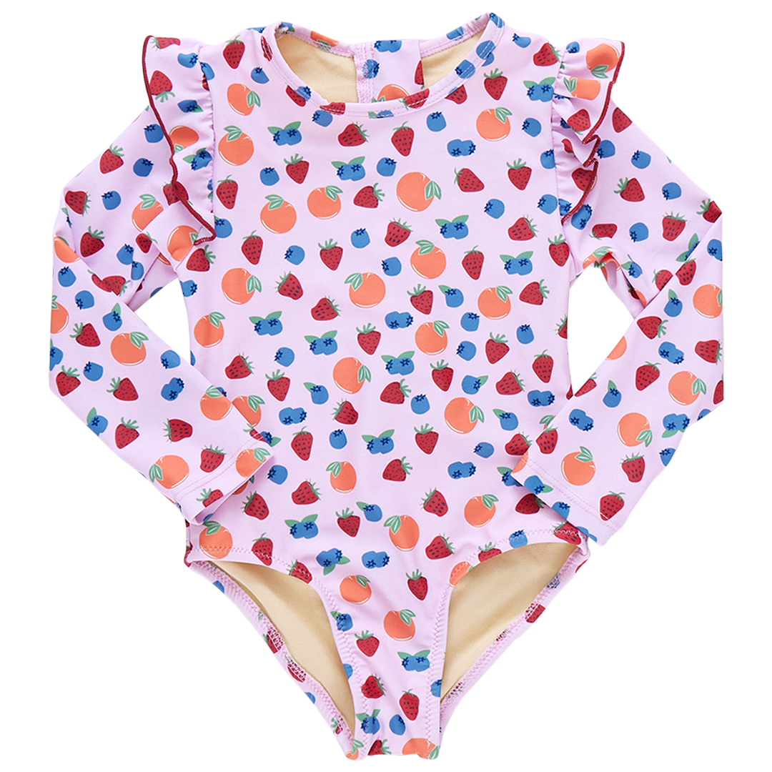 Girls Rachel Suit- Mixed Fruit