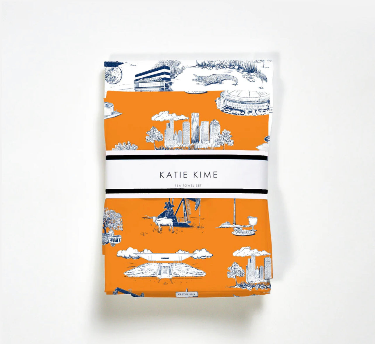 Katie Kime City Toile Tea Towel Sets