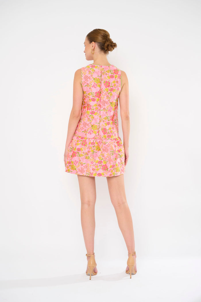 Talan Dress- Springtime Brocade