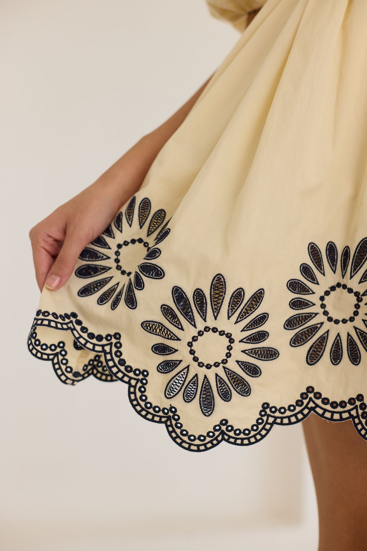 Willa Mini Dress- Cream