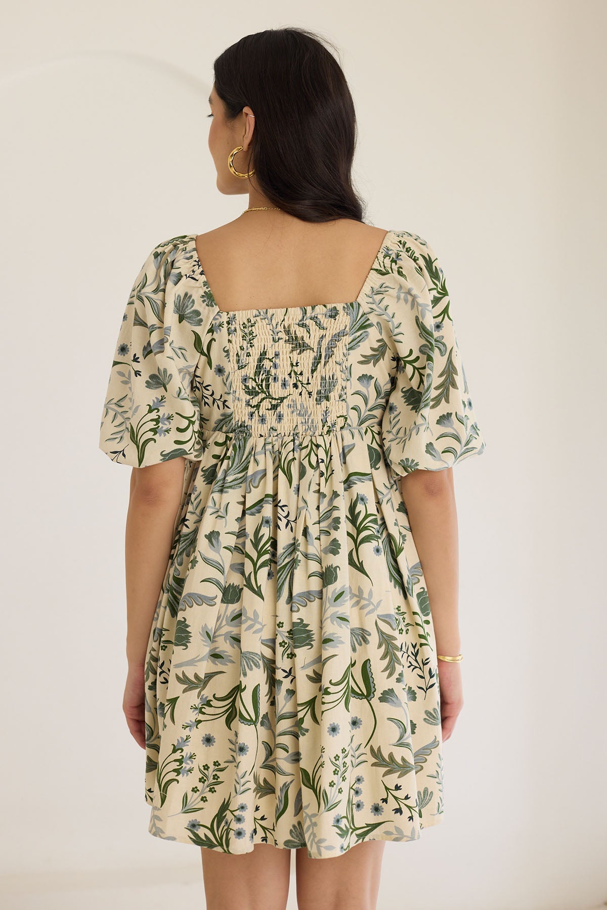 Willa Mini Dress- Forest Bliss