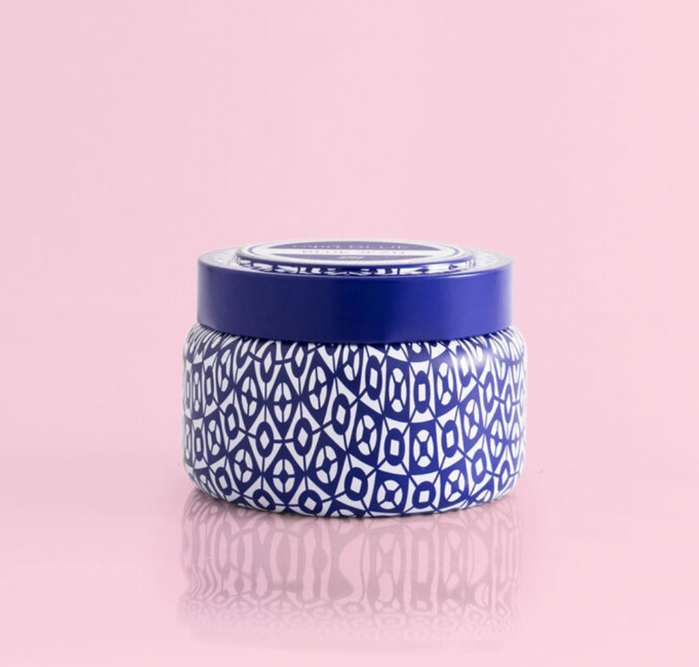 Capri Blue Printed Travel Tin, 8.5oz