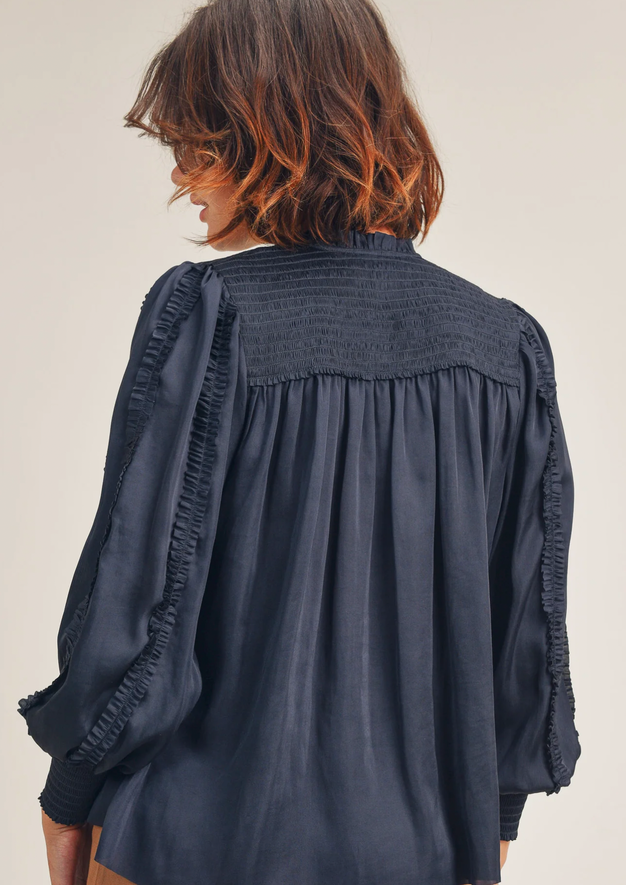 Ruffle Detail Blouse