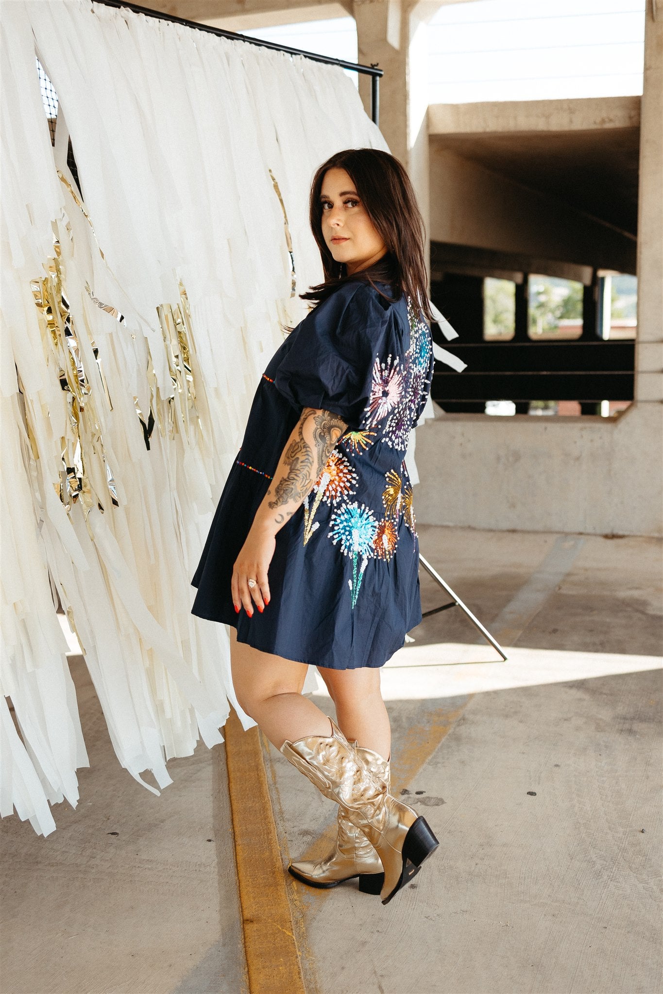 QOS Baby You're a Firework Dress